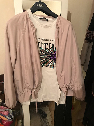 l Beden Zara bomber yazlık ceket