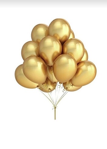 Gold metalik balon
