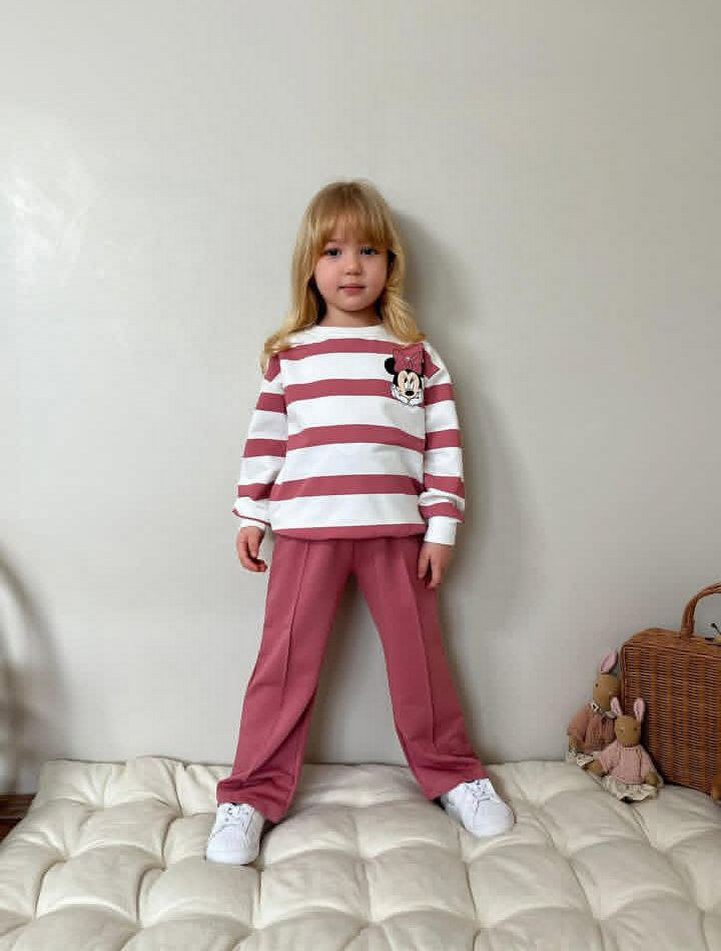 kız çocuk alt üst takım - Görsel 3