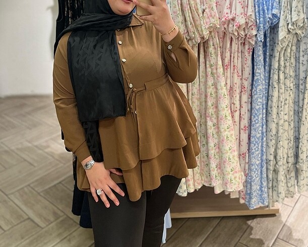 Kahve tunik
