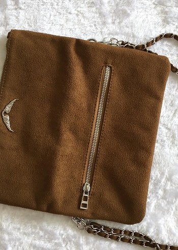 Beden kahverengi Renk Zadig Voltaire Bayan Çanta Süet 27 cm