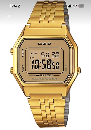 Casio Gold Saat