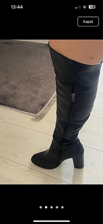 Zara Topuklu Çizme