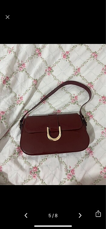 Bordo Rugan Çanta