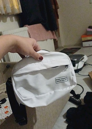 Beyaz Kadın Çapraz Çanta - Görsel 4