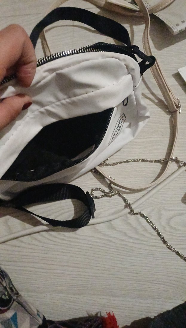 Beyaz Kadın Çapraz Çanta - Görsel 3