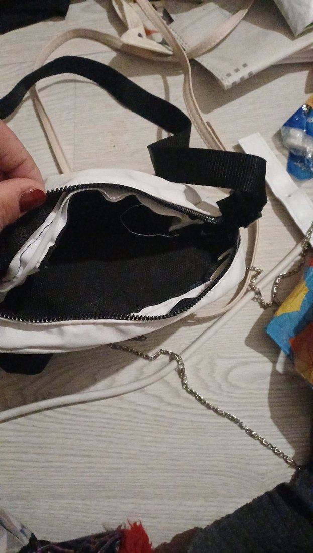 Beyaz Kadın Çapraz Çanta - Görsel 2