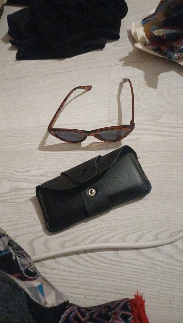 Kahverengi Kemerli Kadın Güneş Gözlüğü - Görsel 4