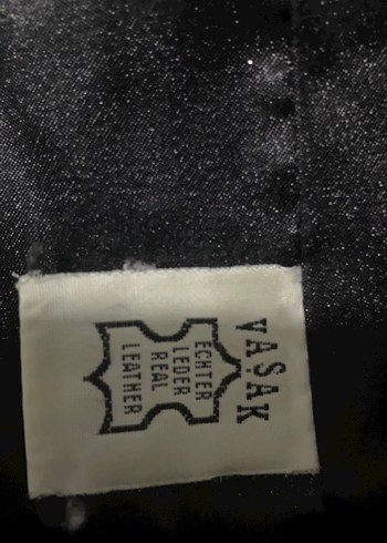 Kürklü Siyah Deri Biker Ceket - Görsel 4