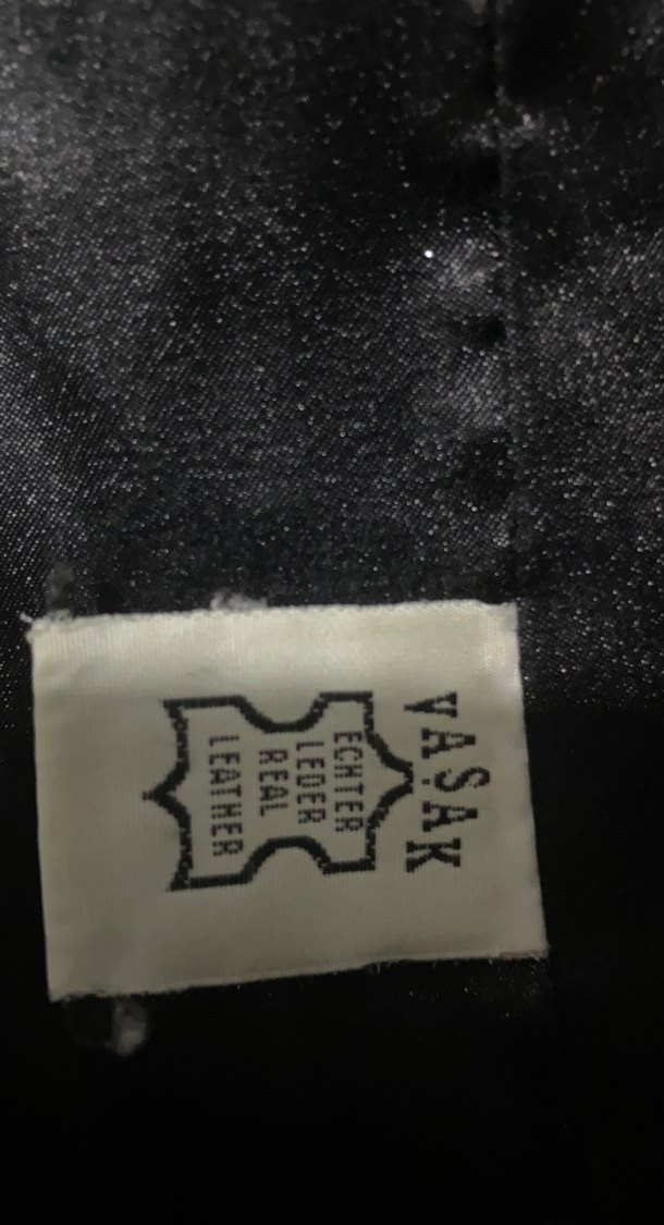 Kürklü Siyah Deri Biker Ceket - Görsel 4