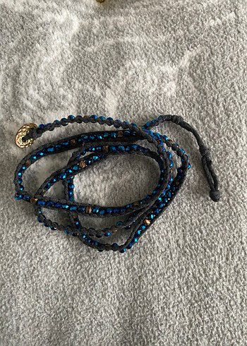 Mavi Boncuklu Bohem Bileklik - Görsel 3