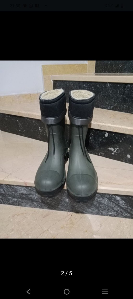 Gri Erkek Outdoor Lastik Bot - Görsel 2