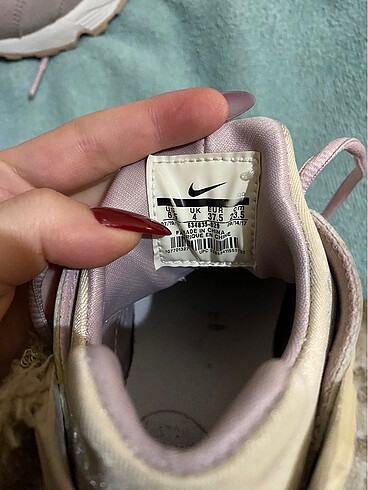 37,5 Beden çeşitli Renk Nike air mor kadın spor ayakkabı