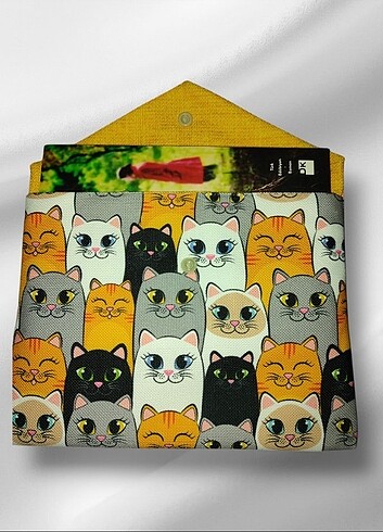 KC-02 KEDİLİ KİTAP ÇANTASI