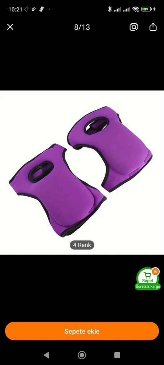 Neopren Kalın Sünger Pedli Dizlikler - Görsel 2