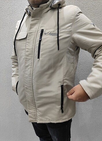 xl Beden ten rengi Renk Erkek mont