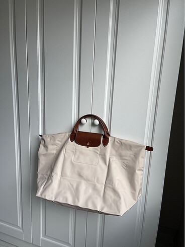 Beden ten rengi Renk Longchamp le pliage seyahat çantası xl
