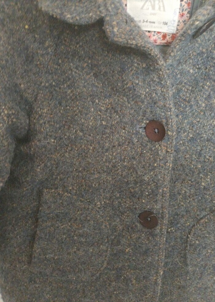 Çocuk kaşe kaban - Görsel 4