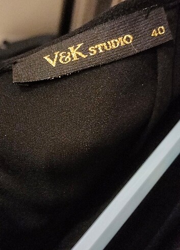 40 Beden Kadın siyah şık elbise