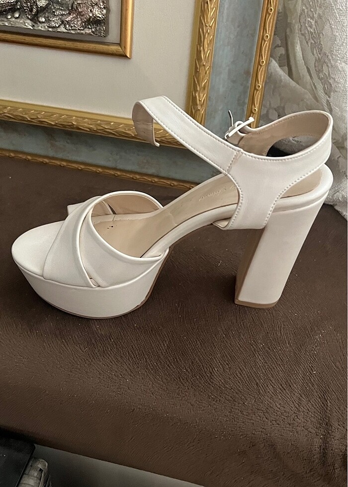 Koşma garantili gelinlik ayakkabısı - Görsel 4