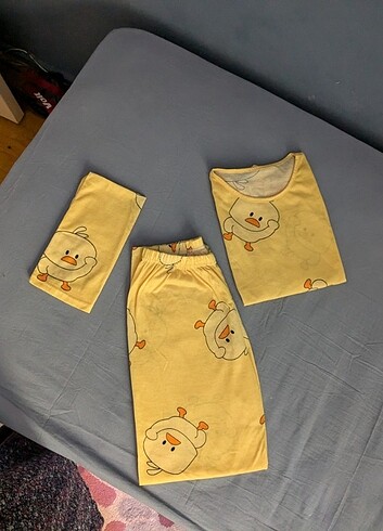 s Beden sarı Renk Trendyol pijama