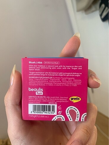  Beden beaulis allık