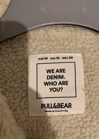 Düğmeli Kadın Kot Ceket Rahat Kesim - Görsel 4