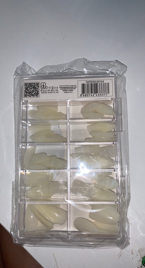 Nascita Profesyonel Pastel Bej Takma Tırnak 100 Adet - Görsel 2