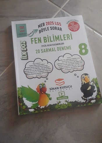 Sinan Kuzucu LGS Fen Bilimleri 20 Sarmal Deneme
