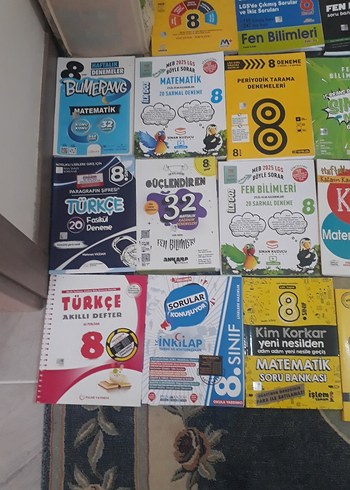 8. Sınıf Sınav Hazırlık Kitapları Seti - Görsel 8