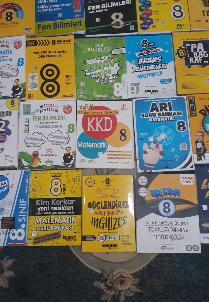 8. Sınıf Sınav Hazırlık Kitapları Seti - Görsel 4