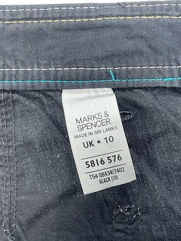 universal Beden siyah Renk Marks & Spencer Mini Şort %70 İndirimli.