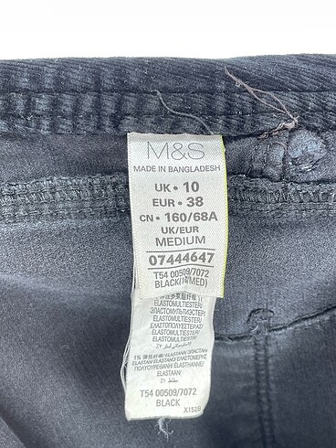 38 Beden siyah Renk Marks & Spencer Jean / Kot %70 İndirimli.