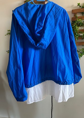 Mavi Düğmeli yağmurluk - Görsel 11