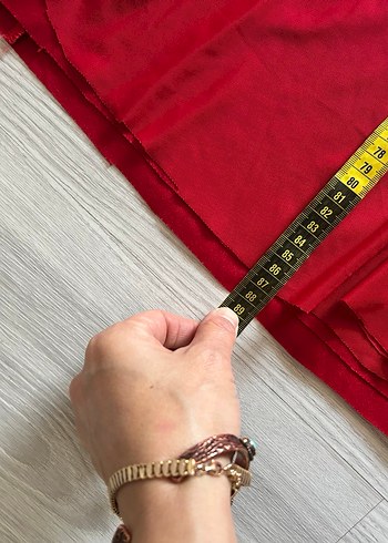 Kırmızı Midi  elbise - Görsel 10