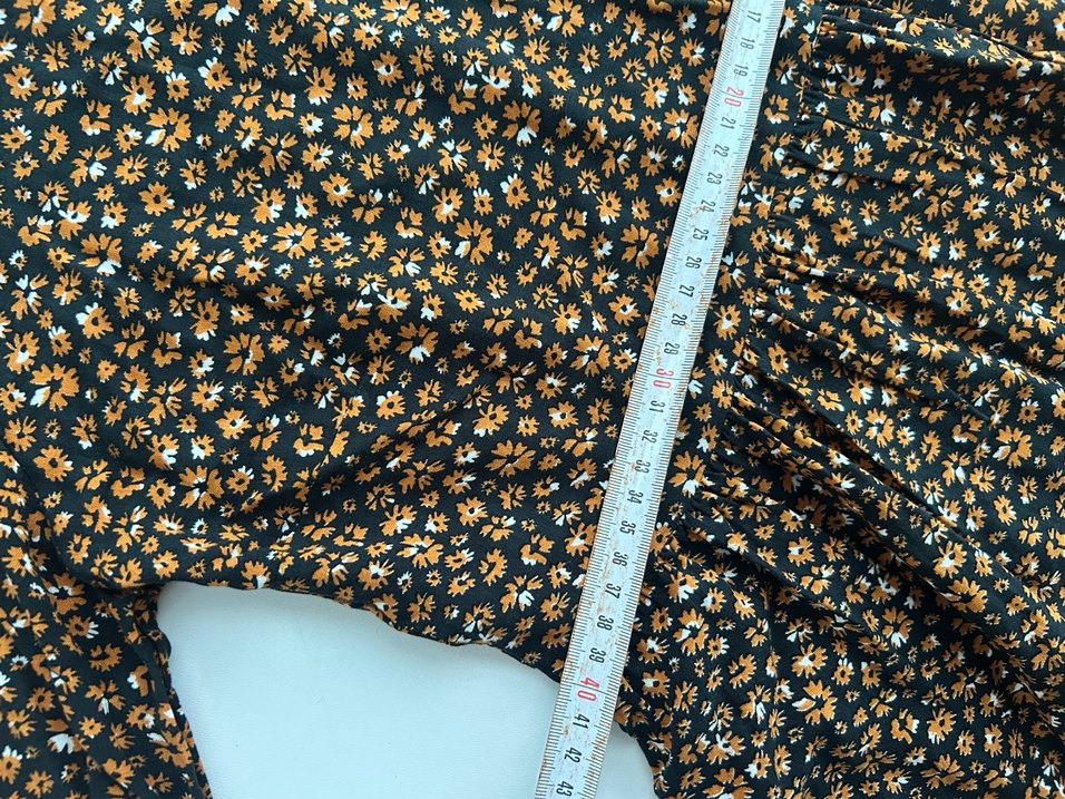 Uzun Kollu Bohem Kahverengi Uzun Elbise - Görsel 5