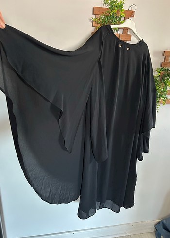 pelerinli tarz elbise - Görsel 15