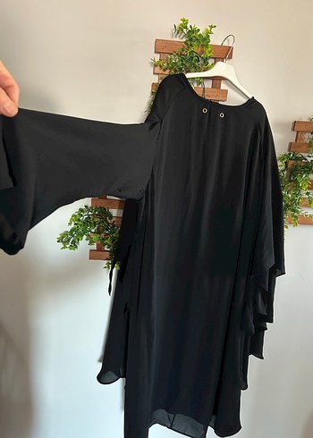 pelerinli tarz elbise - Görsel 14