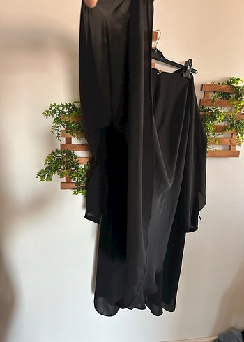 pelerinli tarz elbise - Görsel 6