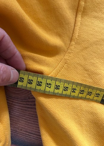 Sarı Kadın Rahat Kesim Eşofman Takımı - Görsel 5