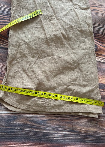 Bej Keten Salaş Tulum - Görsel 9