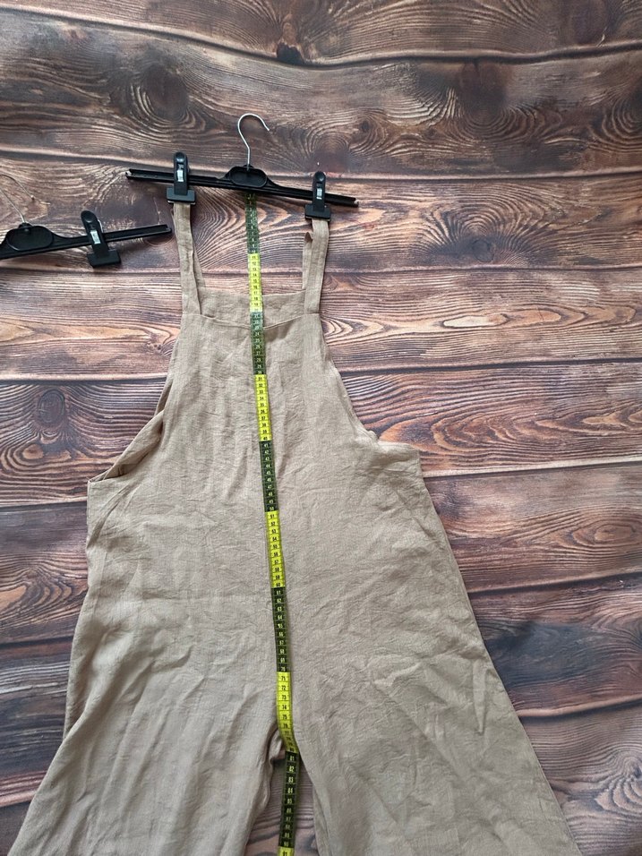 Bej Keten Salaş Tulum - Görsel 5