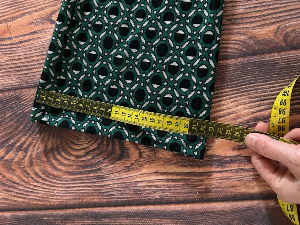 Yeşil Bohem İspanyol Paça Pantolon - Görsel 5