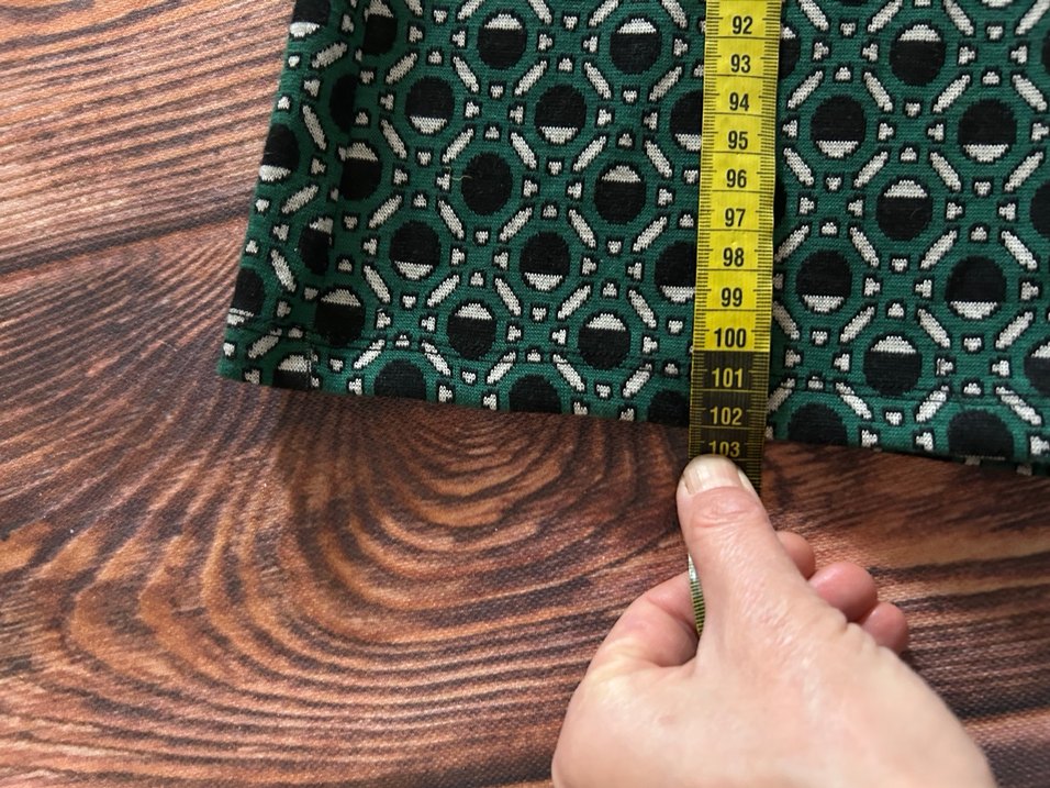 Yeşil Bohem İspanyol Paça Pantolon - Görsel 4