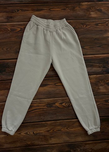 Gri Rahat Kesim Kadın Eşofman Altı - Görsel 7