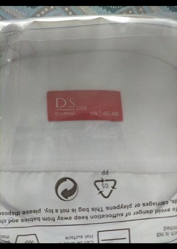 xxl Beden DS Beyaz Kısa Kollu Regular Fit Gömlek