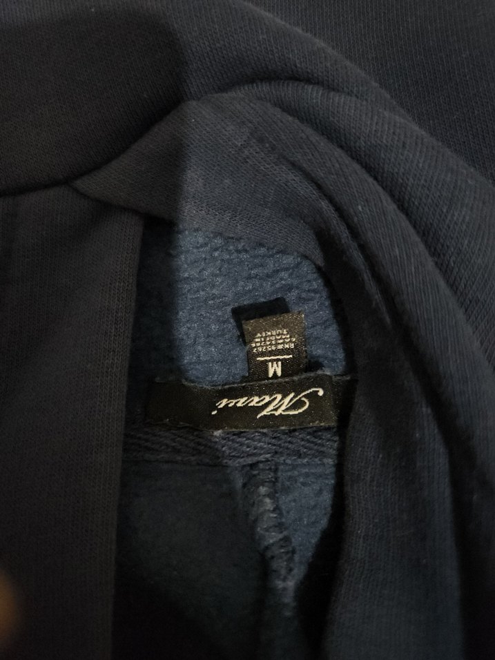 Kadın Lacivert Boğazlı Sweatshirt - Görsel 3