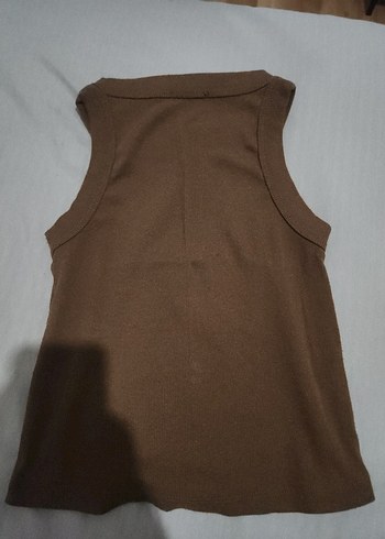 Kahverengi Yüksek Yakalı Kadın Atlet - Görsel 2