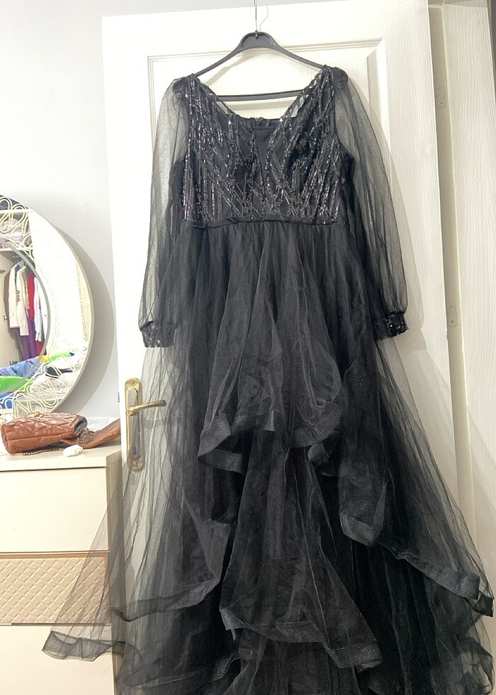 Siyah abiye - Görsel 2