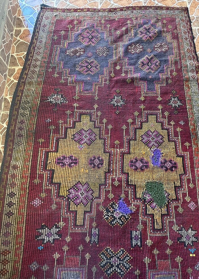 El dokuması Kilim - Görsel 3